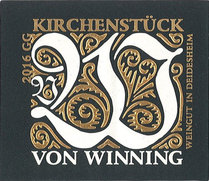 von Winning Kirchenstck Riesling Grosses Gewchs