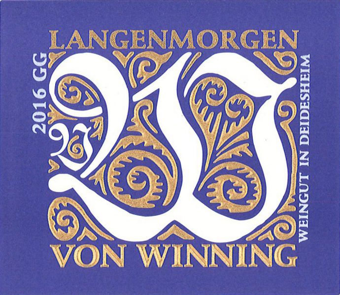 von Winning Langenmorgen Riesling Grosses Gewchs