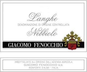 Langhe Nebbiolo Giacomo Fenocchio