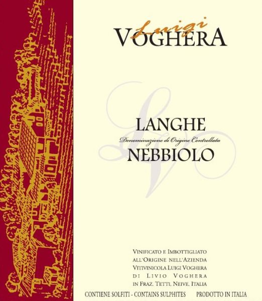 Langhe Nebbiolo Luigi Voghera