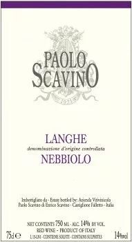 Langhe Nebbiolo, Paolo Scavino