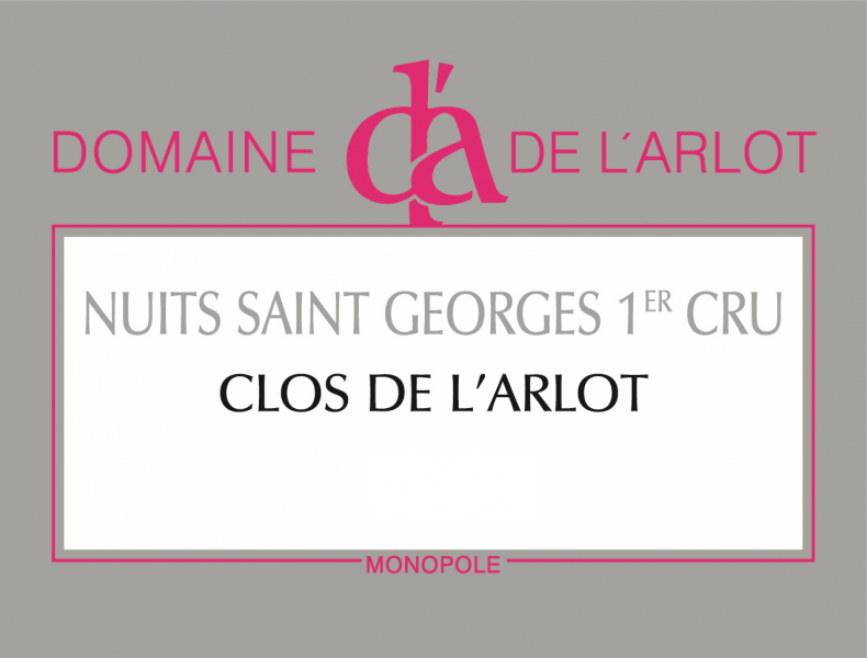 Nuits St. Georges 1er 'Clos de L'Arlot', Domaine de L'Arlot