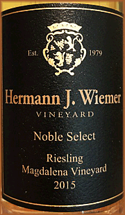 Riesling [BA] 'Noble Select - Magdalena Vyd', Hermann J. Wiemer