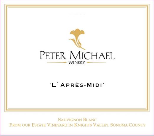Sauvignon Blanc LApres Midi Peter Michael