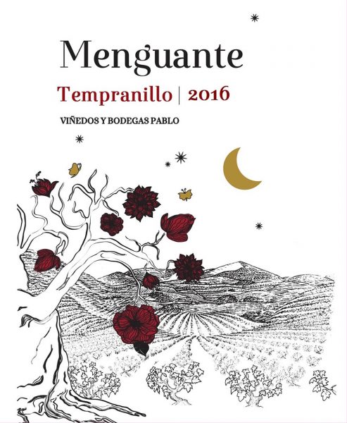 Tempranillo, 'Menguante', Viñedos y Bodegas Pablo