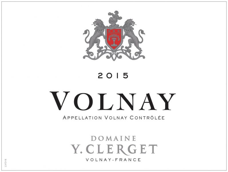 Volnay Domaine Yvon Clerget