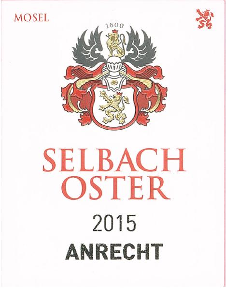 SelbachOster Zeltinger Himmelreich Anrecht Riesling Auslese