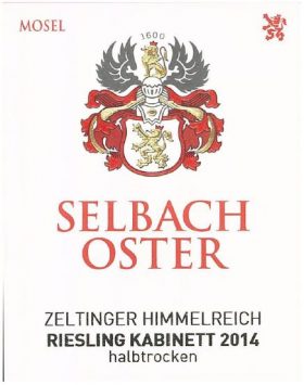 Zeltinger Himmelreich Riesling Kabinett Halbtrocken
