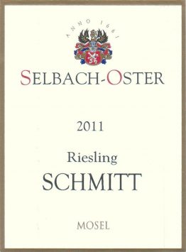 Zeltinger Schlossberg 'Schmitt' Riesling Auslese