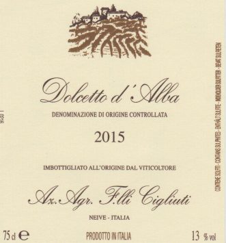 Wine and Spirit Label 1