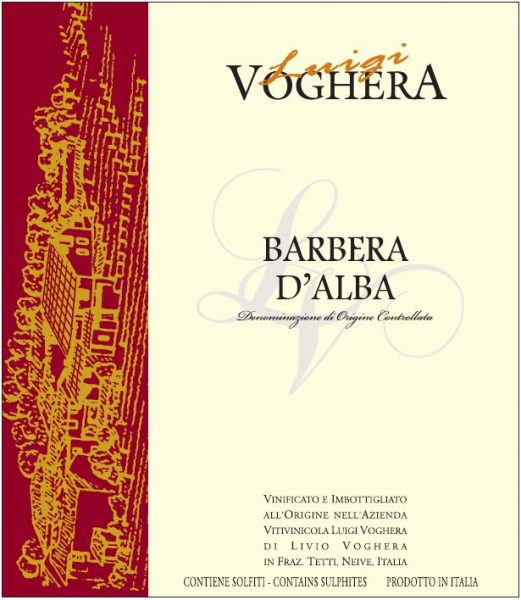 Barbera dAlba Luigi Voghera