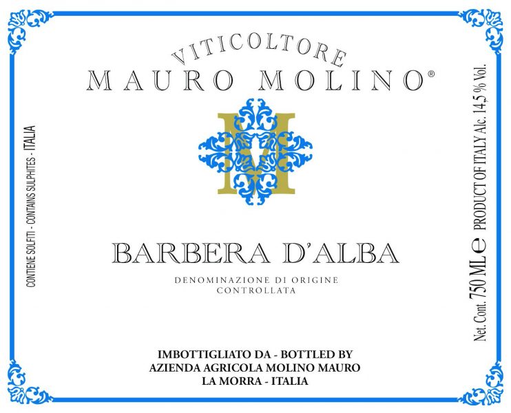 Barbera dAlba Mauro Molino
