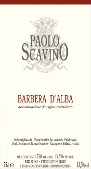 Barbera d'Alba, Paolo Scavino