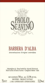 Barbera dAlba Paolo Scavino