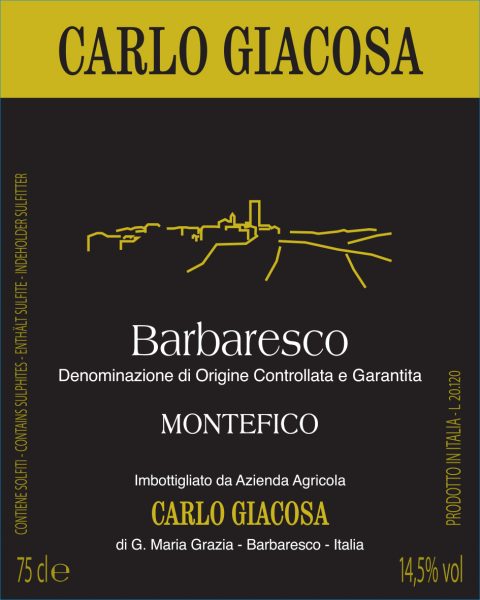 Barbaresco Montefico