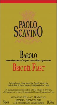 Barolo 'Bric dël Fiasc'