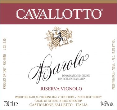 Barolo Riserva 'Vignolo'