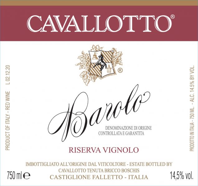 Barolo Riserva Vignolo Cavallotto