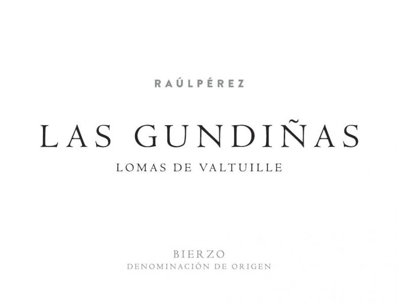 Bierzo Tinto Las Gundinas La Vizcaina Raul Perez