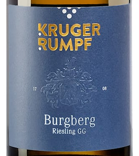 KrugerRumpf Burgberg Riesling Grosses Gewchs