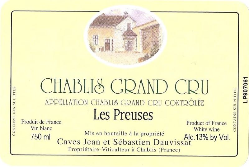 Chablis Grand Cru Les Preuses, Dauvissat 