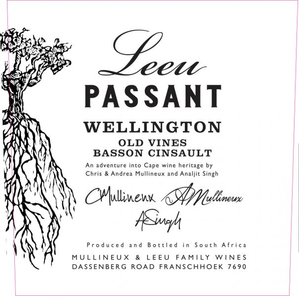 Cinsault Wellington Leeu Passant