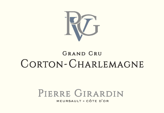 CortonCharlemagne Grand Cru Pierre Girardin