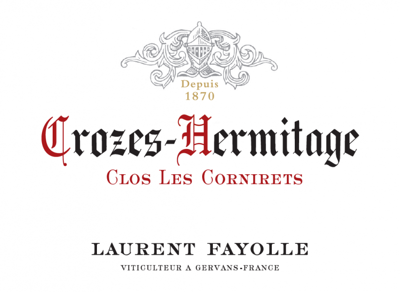 CrozesHermitage Clos les Cornirets