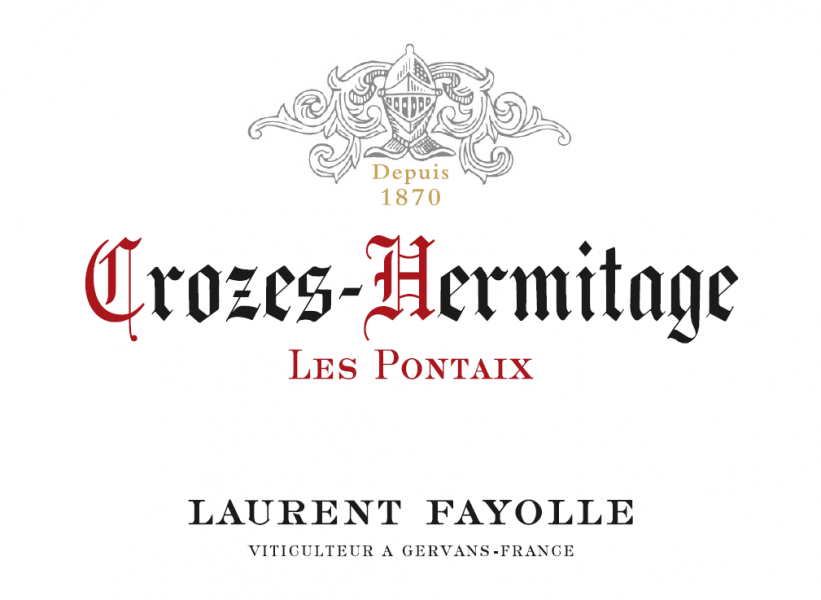 CrozesHermitage Les Pontaix Laurent Fayolle