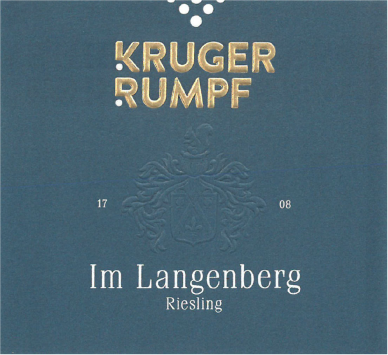 Kruger-Rumpf [Dautenpflänzer] Im Langenberg Grosse Lage Riesling Feinherb