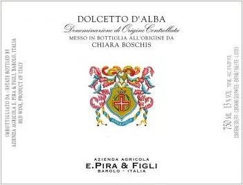 Pira Spirits & Wines E. Chiara Boschis Dolcetto d\'Alba, Skurnik -