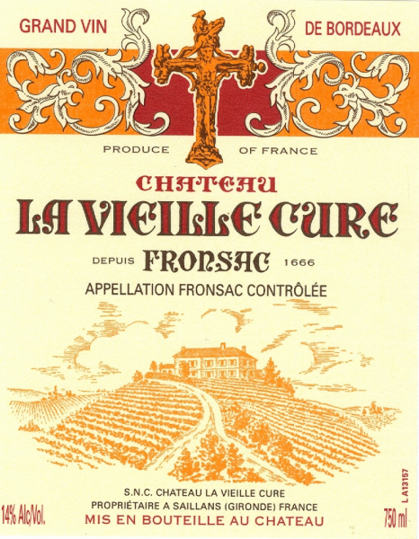 Fronsac, Chateau La Vieille Cure