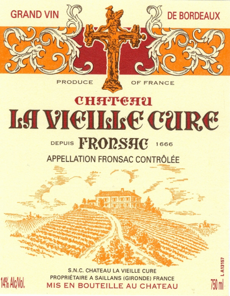 Fronsac Chateau La Vieille Cure