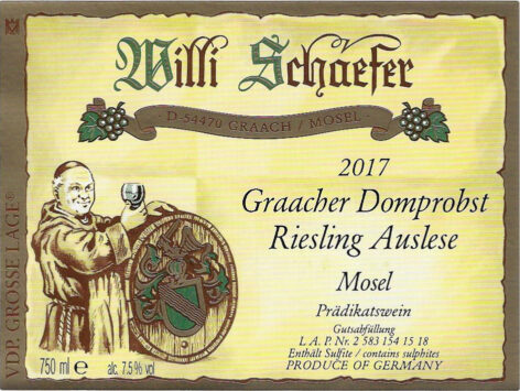 Graacher Domprobst Riesling Auslese [Goldkapsel] [Auction]