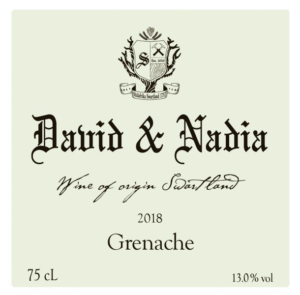 Grenache David  Nadia Sadie