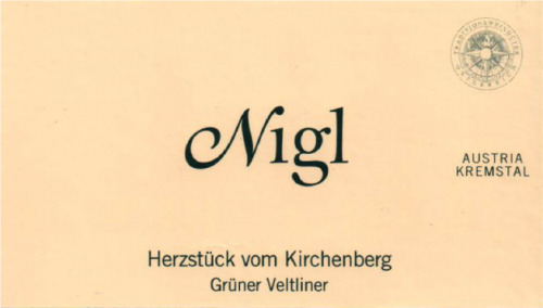 Nigl Ried Herzstuck vom Kirchberg Kremstal DAC Grüner Veltliner
