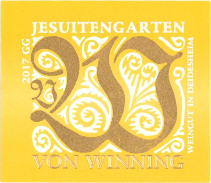 von Winning Jesuitengarten Riesling Grosses Gewchs