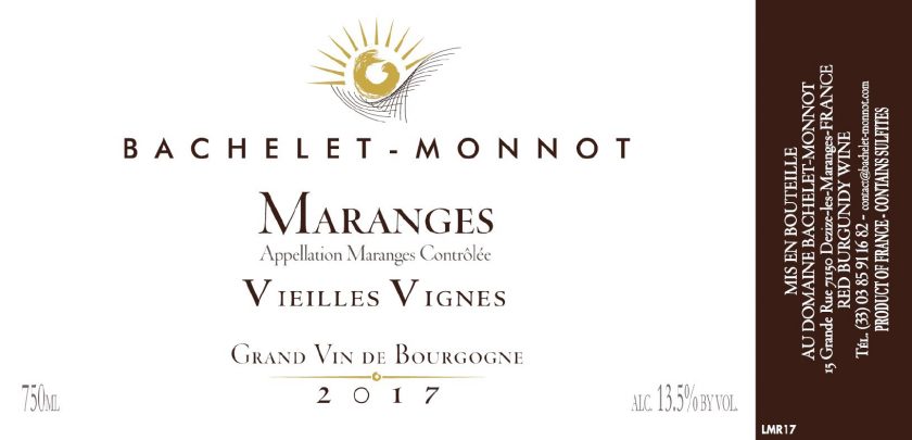 Maranges Rouge Vieilles Vignes