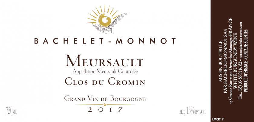 Meursault Clos du Cromin
