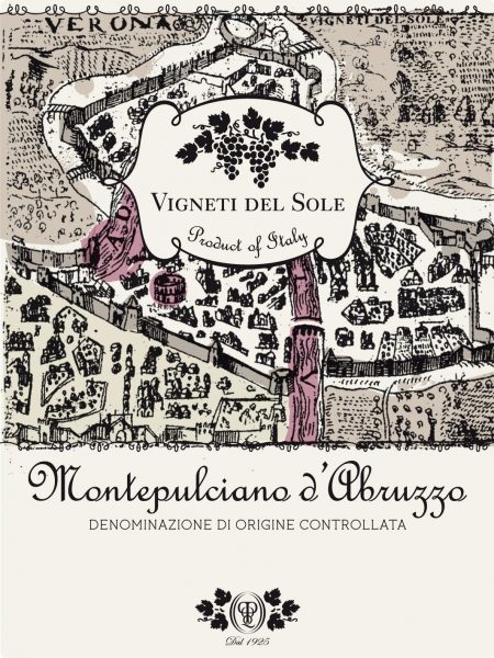 Montepulciano dAbruzzo Vigneti del Sole 750