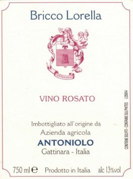 Nebbiolo Rosato 'Bricco Lorella'