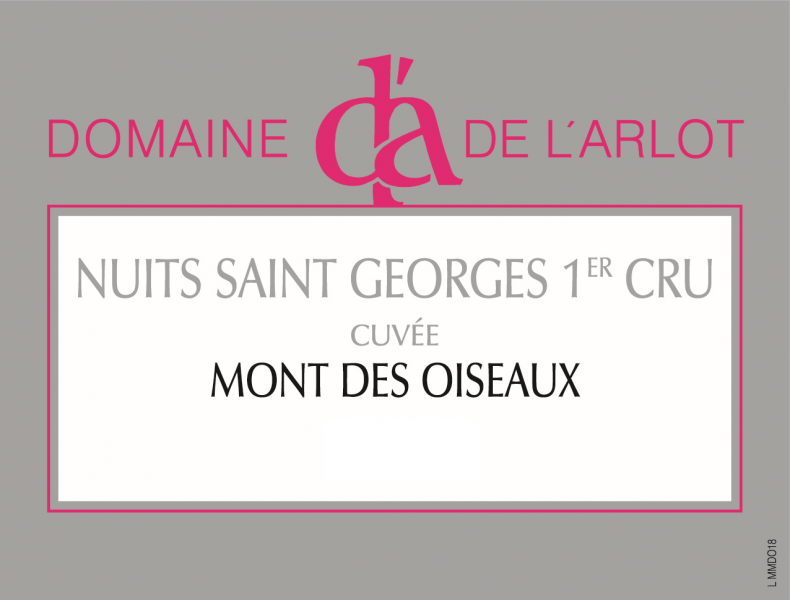 Nuits St. Georges 1er 'Cuvee Mont des Oiseaux', Domaine de L'Arlot