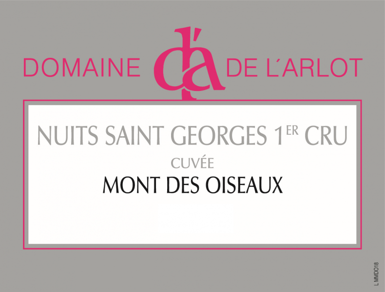 Nuits St Georges 1er Cuvee Mont des Oiseaux Domaine de LArlot