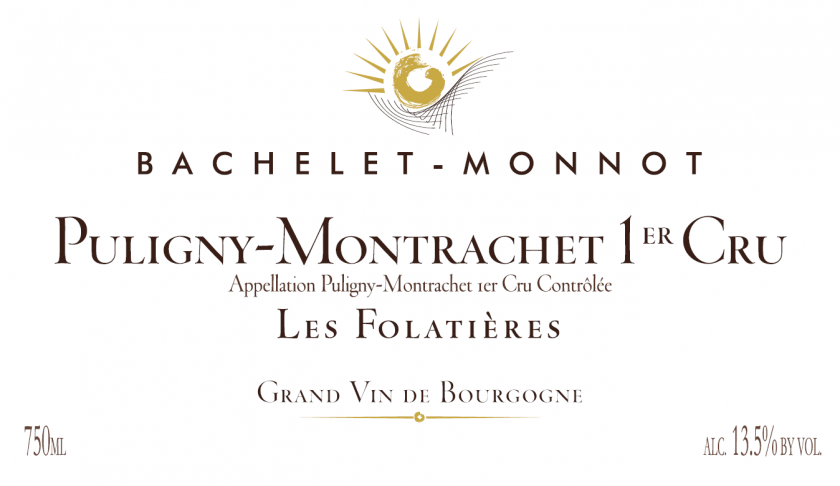 PulignyMontrachet 1er Les Folatieres BacheletMonnot