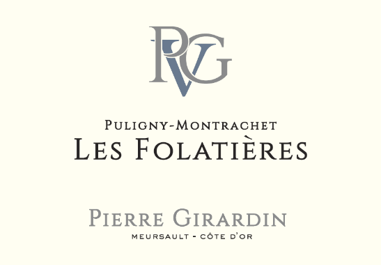 PulignyMontrachet Les Folatieres Pierre Girardin