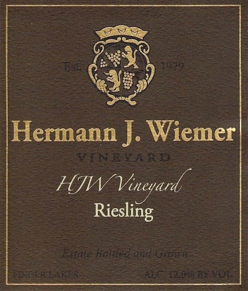 Riesling HJW Vyd Hermann J Wiemer