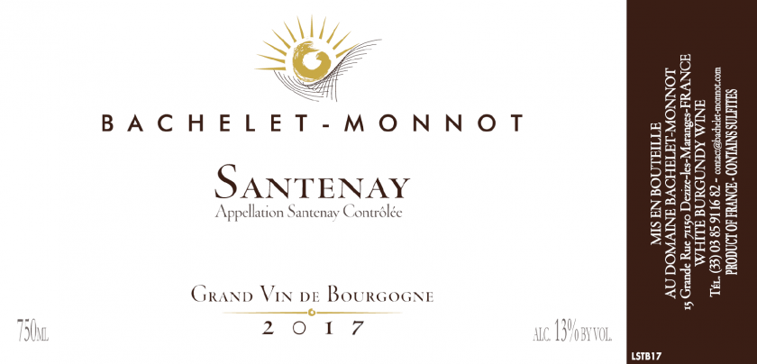 Santenay Blanc, Bachelet-Monnot