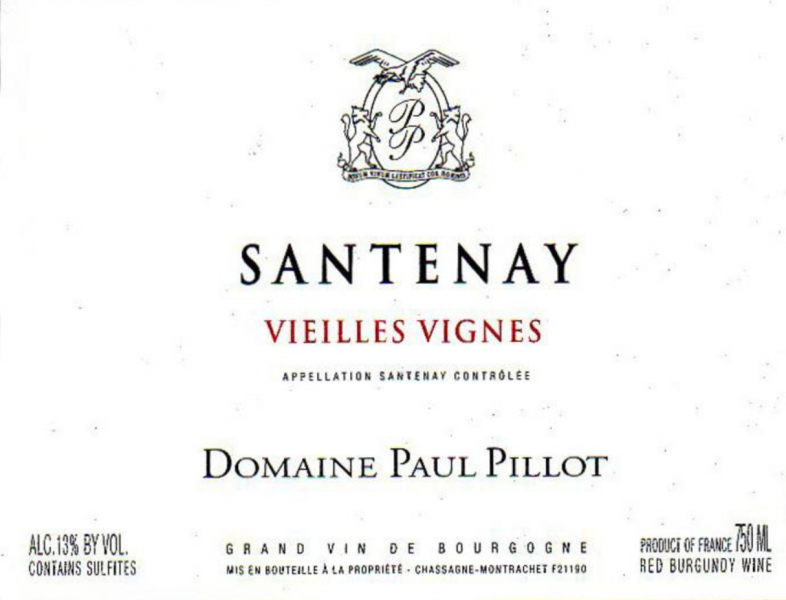 Santenay Rouge Vieilles Vignes