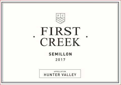 Semillon 'Hunter Valley', First Creek