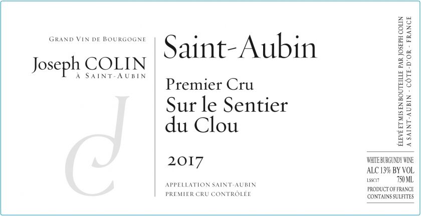 SaintAubin 1er Sur le Sentier du Clou Joseph Colin